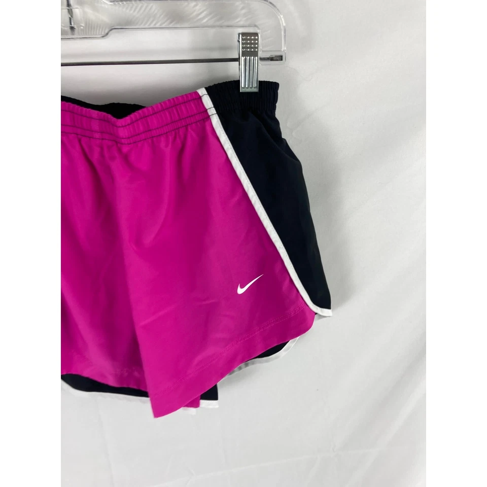 Nike Girls Dri Fit Standard Fit Running Shorts size Large - Image 2 of 4