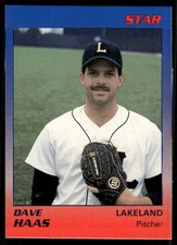 1989 Star Lakeland Tigers DAVE HAAS RC TIGERS ORIOLES BLUE JAYS INDEPENDENCE MO