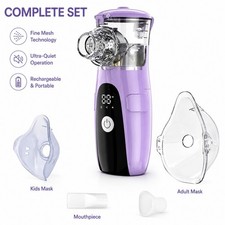 Digital Portable Quiet Mesh Humidifier for Adults Kids- Travel Home Use New