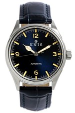 KNIS Retro-Modern Super-LumiNova Blue Men's Automatic Watch KN002-BLBLLE JAPAN