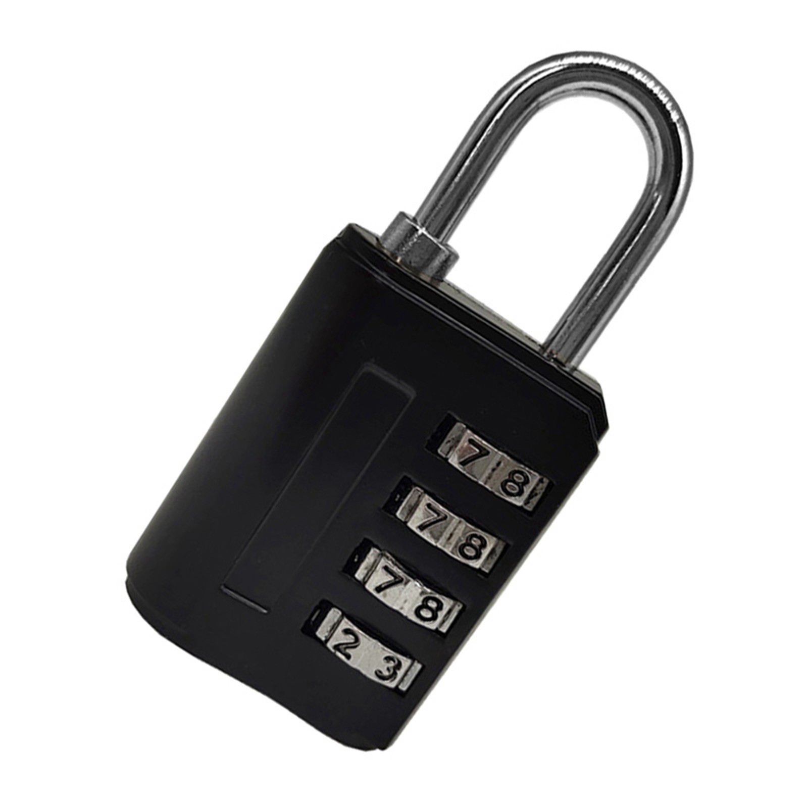 4 Digit Combination Padlock High Safety Waterproof Bright Colors Combination