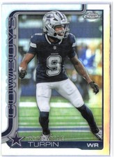 2025 TOPPS CHROME FOOTBALL SILVER REFRACTOR KAVONTAE TURPIN