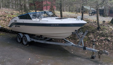 1987 Cruiser VeeSport 21' Cuddy -I/O MerCruiser Runs-Free Trailer - Pennsylvania