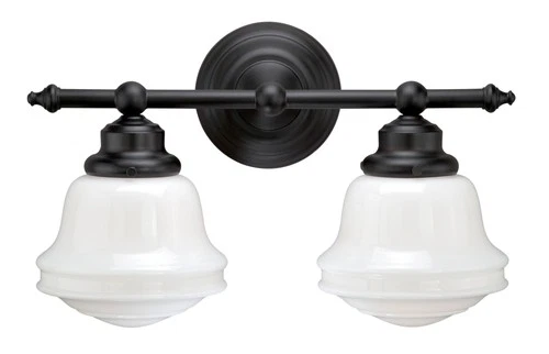 Vaxcel Lighting W0168 Huntley 2 Light Vanity Light - Bronze - Picture 1 of 6