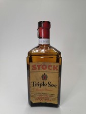 Vintage Bottle - Stock Triple Sec Curacao Bianco 0,70 lt. SIGILLO MONARCHIA/REGN