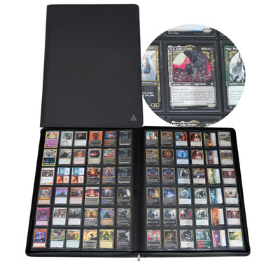 Premium 2300 Pockets Card Binder, Large 36-Pocket 2000+ Ringless Trading Card