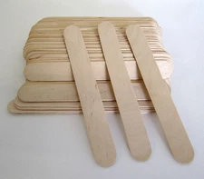 WAX WAXING WOOD APPLICATOR STICK LARGE  100 PCS
