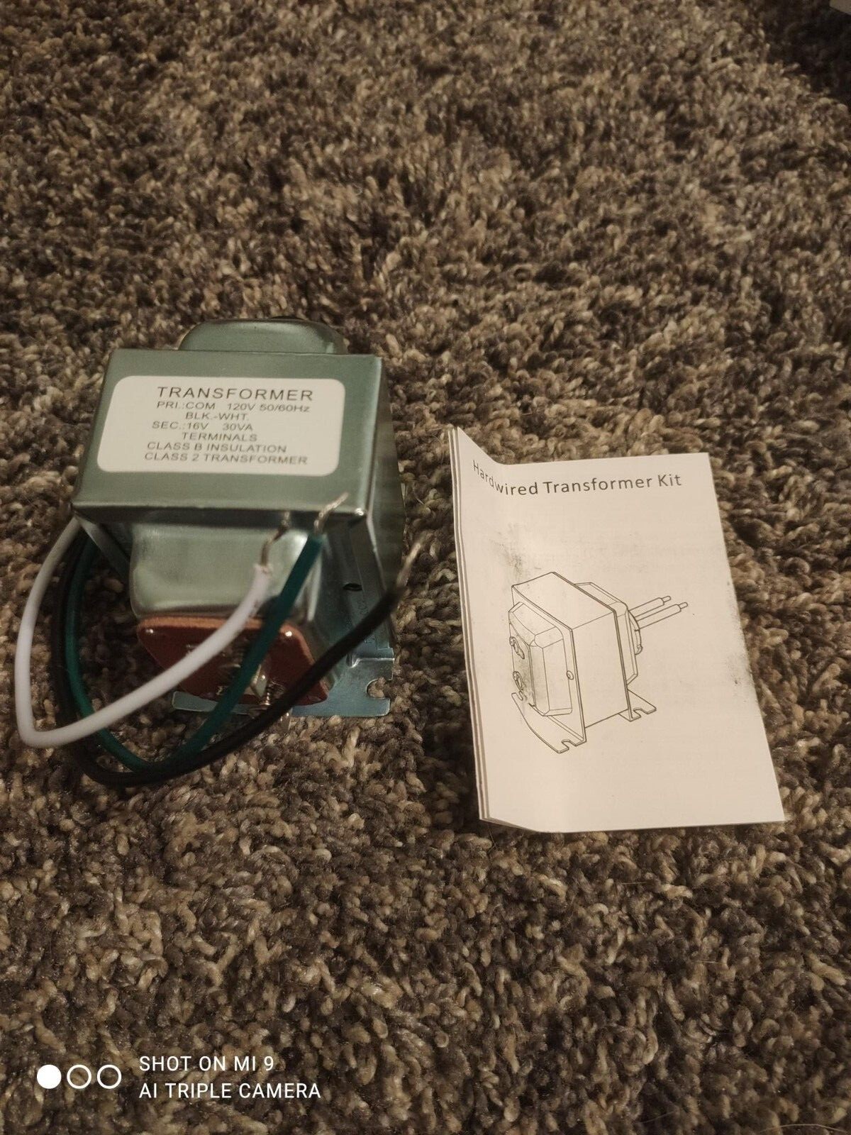 Ragnaros Doorbell Transformer, 16V, 30VA Compatible with Ring Pro, Nest