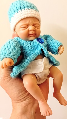 7"GIRL"LILA"Micro Preemie Lifelike Soft Reborn Full Body Silicon WrongedBABYDOLL - Picture 8 of 9