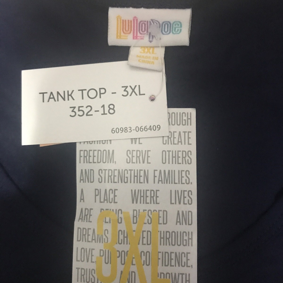 テキスト LuLaroe tank top 3XL XXX Large NEW With Tags “coffee Is A Must” | eBay