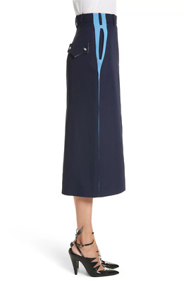 Raf Simons Calvin Klein 205W39NYC Side Stripe Pencil Trouser Skirt  IT36 Barneys