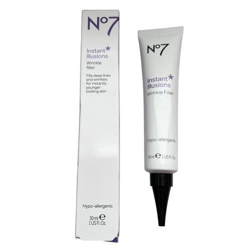 No7 Instant Illusions Wrinkle Filler 30ml 1 oz. - New In Box