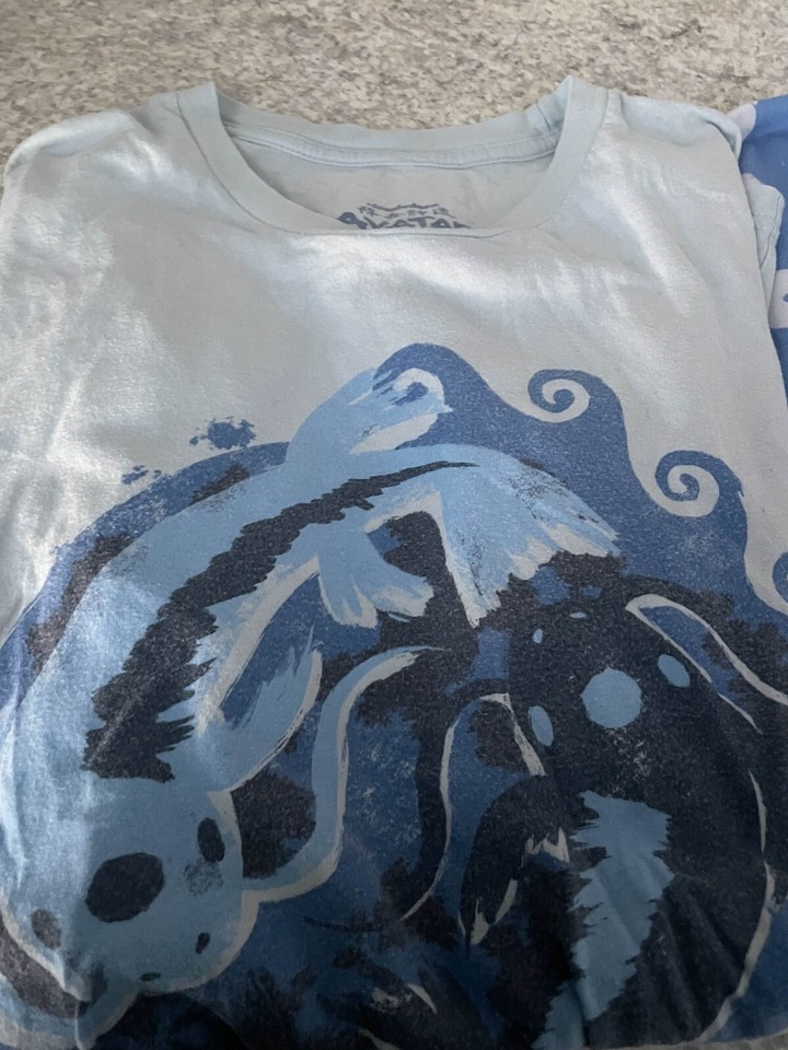 Blue Rare/Discontinued T Shirt Lot Size M (Discord & Avatar the Last