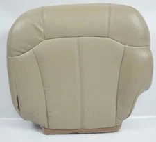 2000 to 2002 For Chevy Tahoe Suburban Driver Bottom Leather Cover Light Tan.