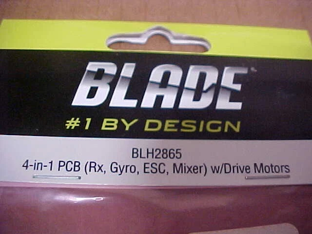 BLADE  BLH2865 = 4-IN-1 PCB (Rx, Gyro, ERSC, Mixer) W/DRIVE MOTORS - Image 3 of 3