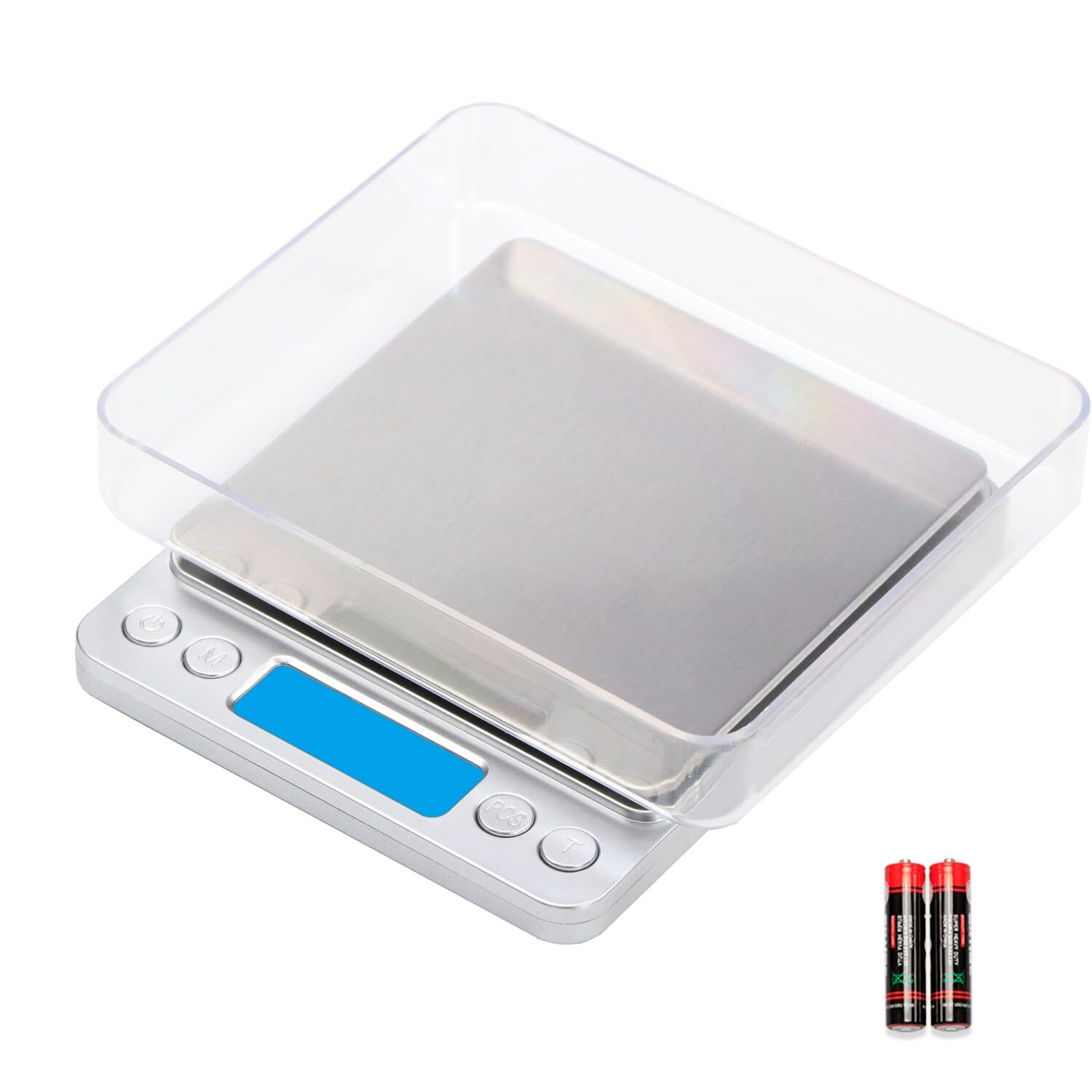 Digital Kitchen Scale,3kg/0.1g Pocket Food Scale Measure in Grams and oz for ...-image