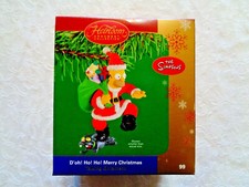 Carlton Cards Simpsons D' oh Ho Ho Merry Christmas Ornament - NIB Homer L K