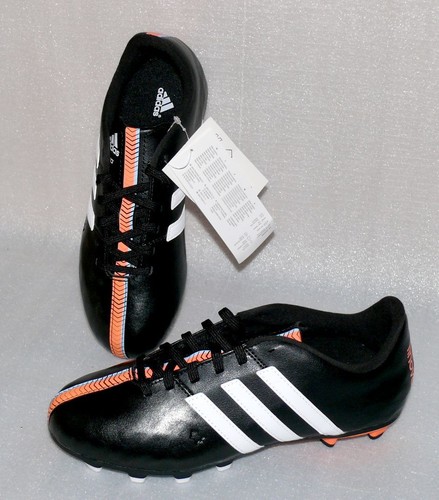 adidas B40159 11 Nova FG J Leder Fußball schuhe Soccer 38 2/3 UK5,5 Schwarz Weiß - Bild 5 von 12