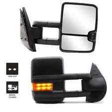 Towing Mirrors Manual For 07-09 Chevy Silveradosierra 150025003500 Lh Rh Towing Mirrors Manual For 07-09 Chevy Silveradosierra 150025003500 Lh Rh