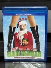 Bad Santa (Blu-ray) Billy Rob Thornton, John Ritter, Bernie Mac, Unrated! NEW!