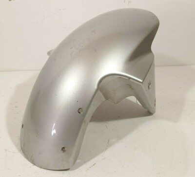 ID:G964474　６．０Ｋ 2003 Kawasaki Ninja ZX6R Front Fender Silver 35004-1467-474