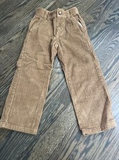 Gymboree Boys Khaki Corduroy Cotton Pants Boys Size 4 Slim