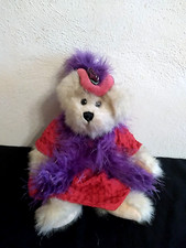 Heritage Collection Plush Ganz Jointed Mercedes Teddy Bear Red Hat Society Bear