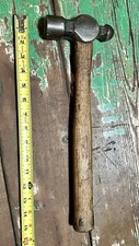 Vintage Vaughan Wood Handle Ball Peen Hammer Made in USA 40oz Total Weight