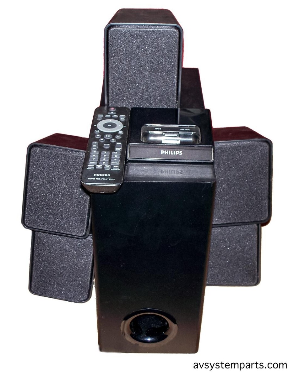 Philips HTS3372D/F7 CD/DVD Home Theater System 1000W