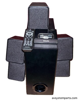 Philips HTS3372D/F7 CD/DVD Home Theater System 1000W