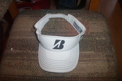 Bridgestone Boom It Golf Visor White 