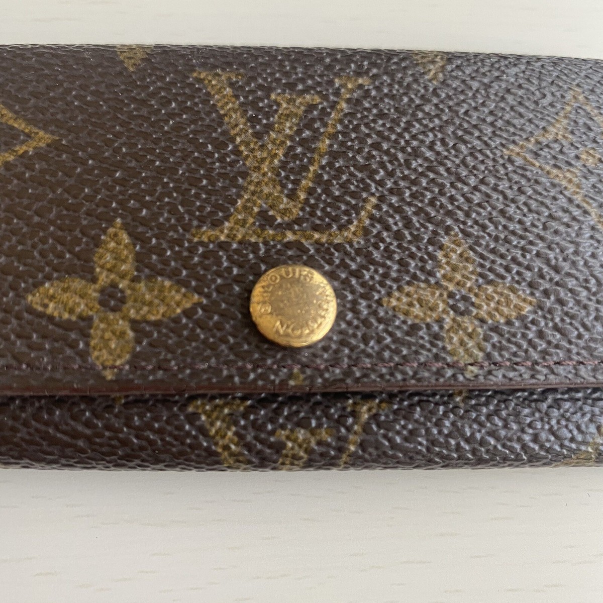 Louis Vuitton Key Case Monogram Multicle 4 PVC from Japan | eBay