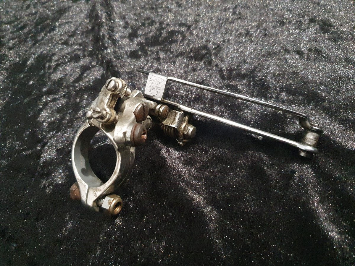 Dérailleur avant SHIMANO DURA ACE vintage bike eroica D4