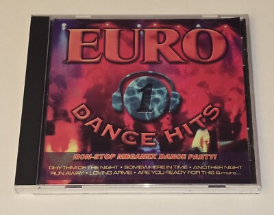 EURO DANCE HITS #1 CD 1995 Non-Stop MegaMix Dance Party