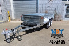 10×5 Galvanised Hydraulic Tandem Tipper Box Trailer ATM 3500KG