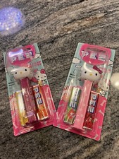 Sales! 2 Packs Hello Kitty Pez Free Refill 2 Supplied Each Hamper Kids Party New