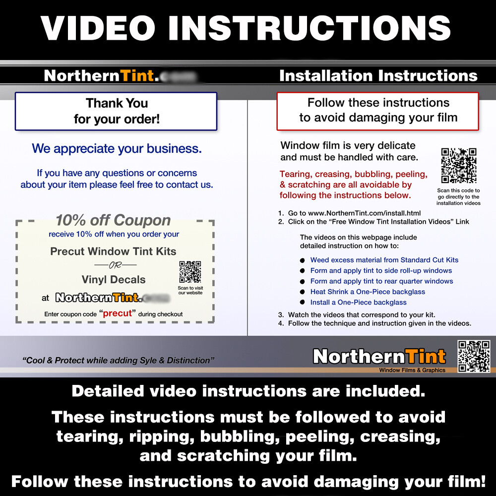 Precut Window Tint for Chevy Cruze Limited 2016 (All Windows Any Shade)