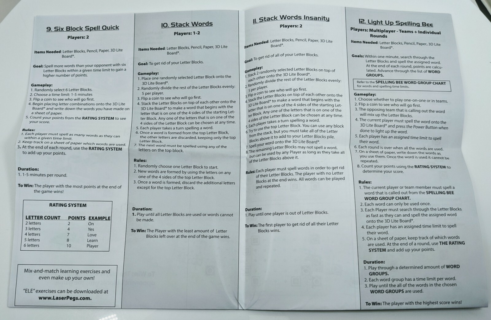 light up letter blocks