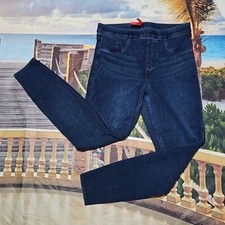 Spanx Blue Jeggings Size Medium