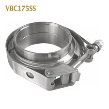 1 34 1.75 V Band Exhaust Clamp W Male Female Flanges Quick Release Band