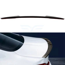 Carbon Fiber Rear Trunk Spoiler Wing For 2015-2020 BMW M4 3.0L Self-Adhesive