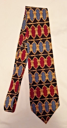 Vintage UNICEF Silk Classic Ionic Style Columns