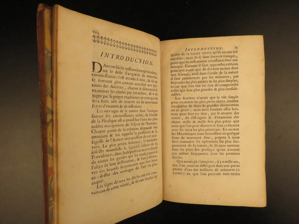 1754 Microscope OPTICS Biology Chemistry Experiments Illustrated Baker Science - Image 4 of 4