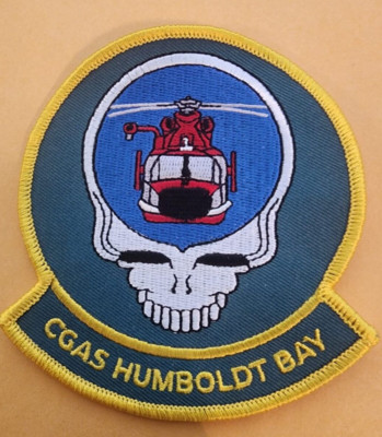 4'' CGAS COAST GUARD AIR STATION HUMBOLDT BAY EMBROIDERED  PATCH