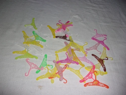 Vintage Lot of Barbie Doll Hangers - Doll Accessory