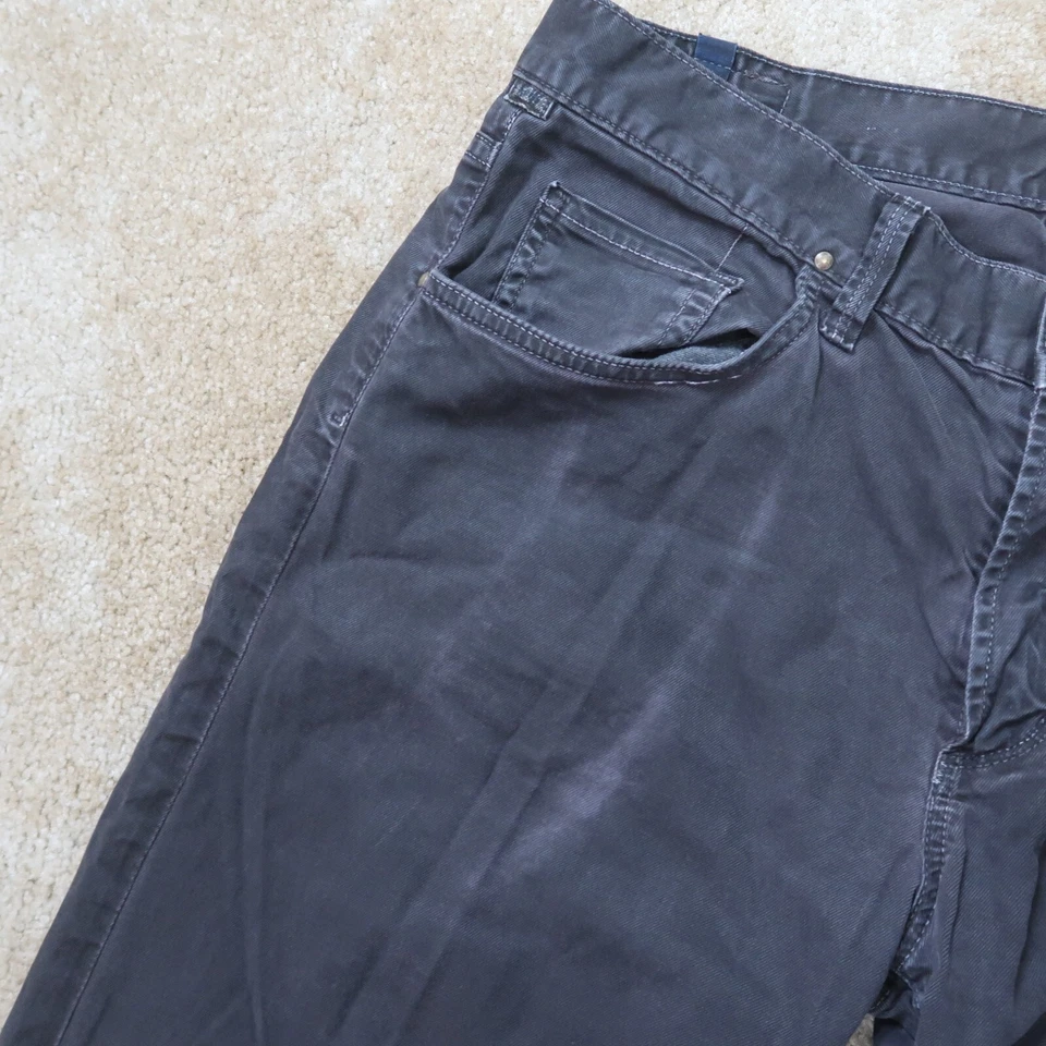 Pantalones chinos Citizens of Humanity pierna recta para hombre 34x34 negros C de H Foto 3 de 4