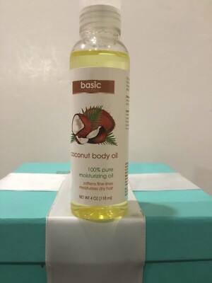 Basic Coconut Body Oil 100% Pure Moisturing Oil