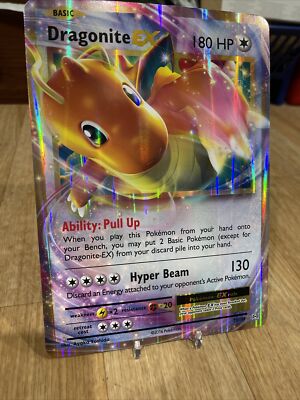 A2) Pokémon Dragonite EX 72/108 XY Evolutions Jumbo Card | eBay