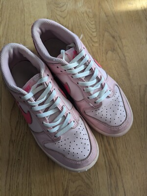   Nike Dunk Sneaker dreifach rosa, Leder, Größe 36  