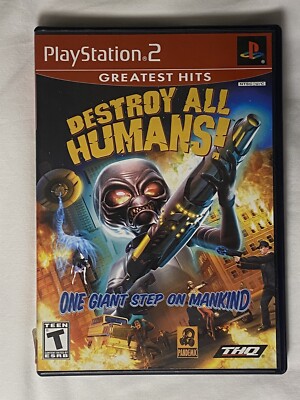 Destroy All Humans (Sony PlayStation 2, Greatest Hits) DC02177